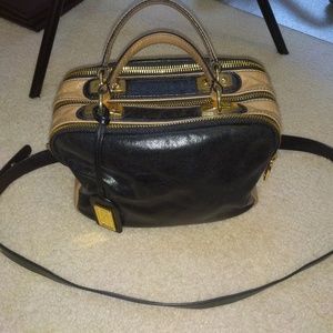 Badgley Mischka Lena Bicolor Black/Nutmeg